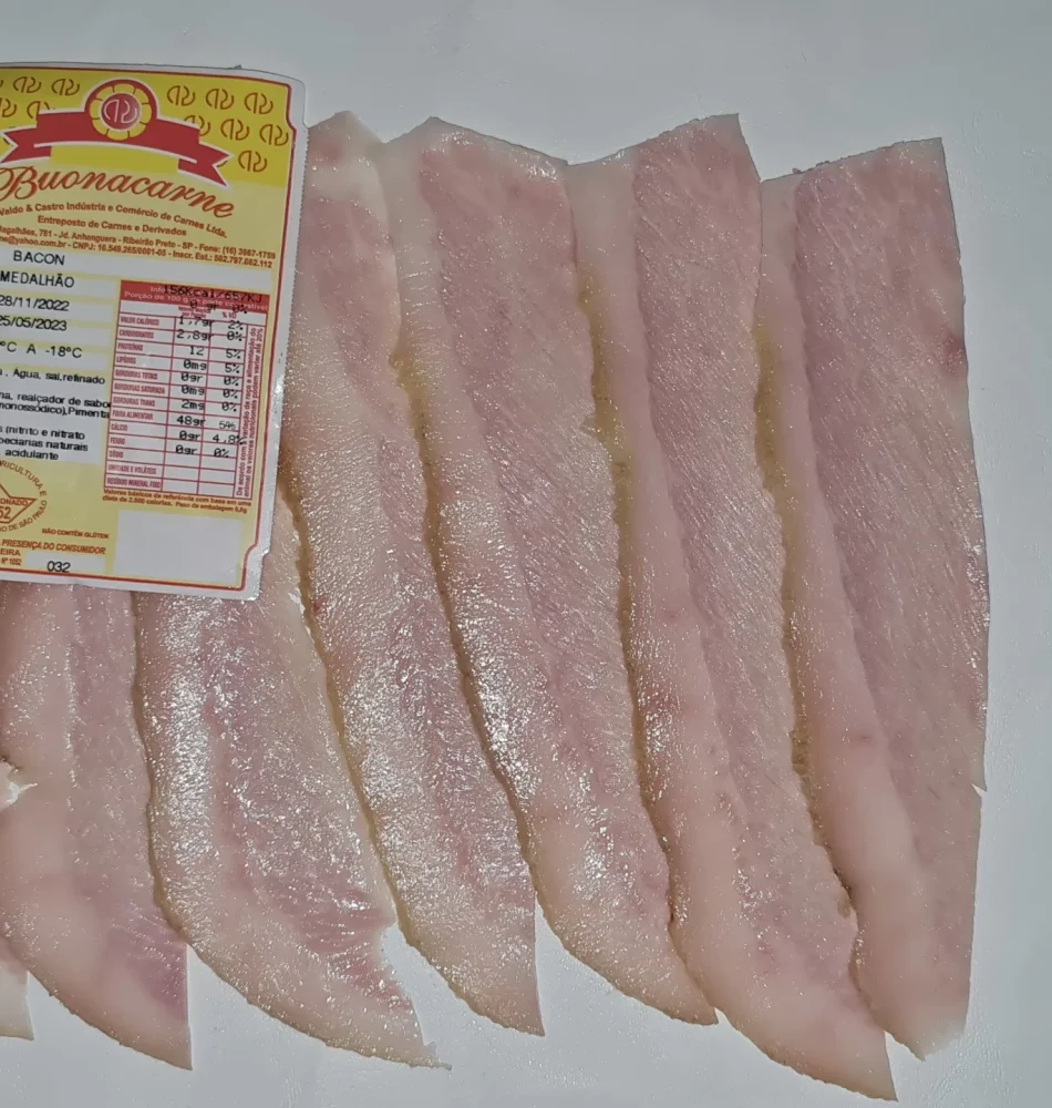 bacon medalhão